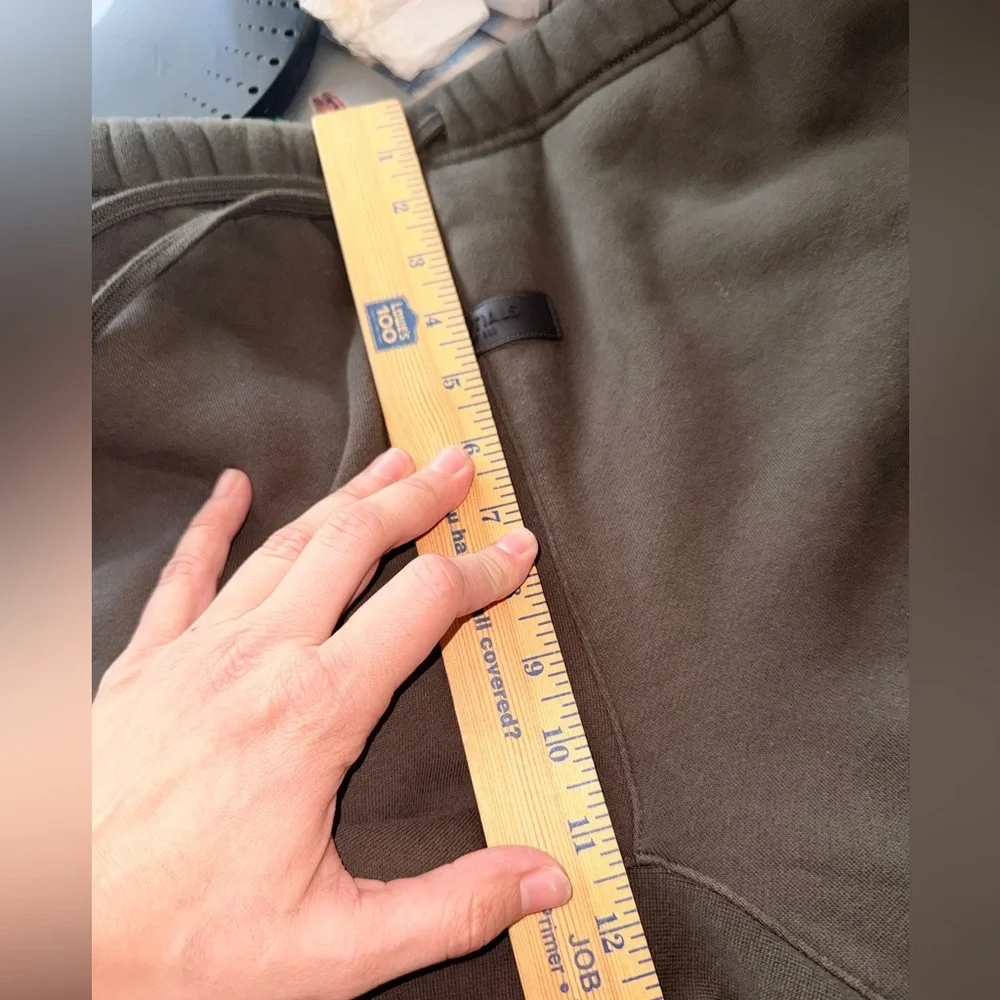 Essentials Fear of God - Off Black Sweatpants - Medium